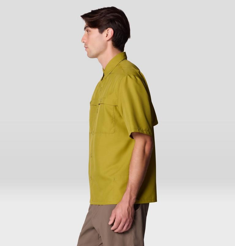 Men's Sun Drift Cooling Short Sleeve Shirt, Color: Bright Fatigue, image 4
