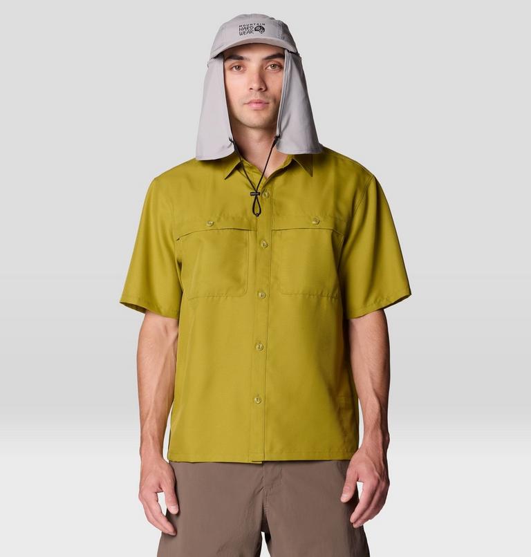 Men's Sun Drift Cooling Short Sleeve Shirt, Color: Bright Fatigue, image 5