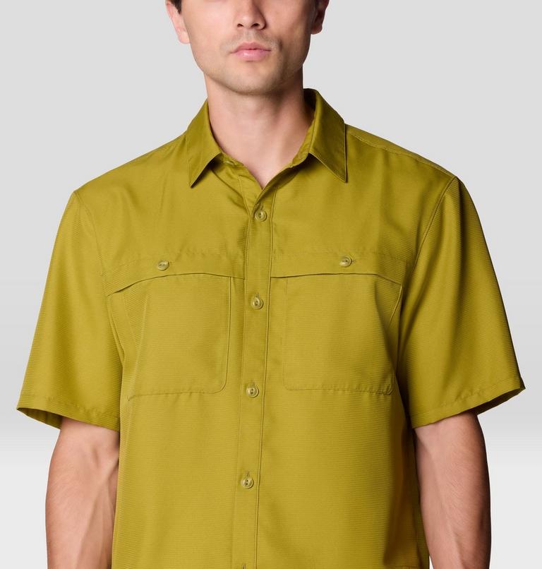 Men's Sun Drift Cooling Short Sleeve Shirt, Color: Bright Fatigue, image 6