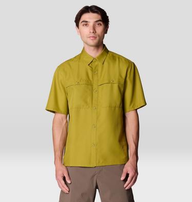 Men's Sun Drift Cooling Short Sleeve Shirt, Color: Bright Fatigue, image 1