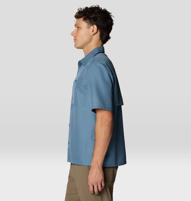 Men's Sun Drift Cooling Short Sleeve Shirt, Color: Adriatic Blue, image 12