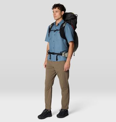 Men's Sun Drift Cooling Short Sleeve Shirt, Color: Adriatic Blue, image 10