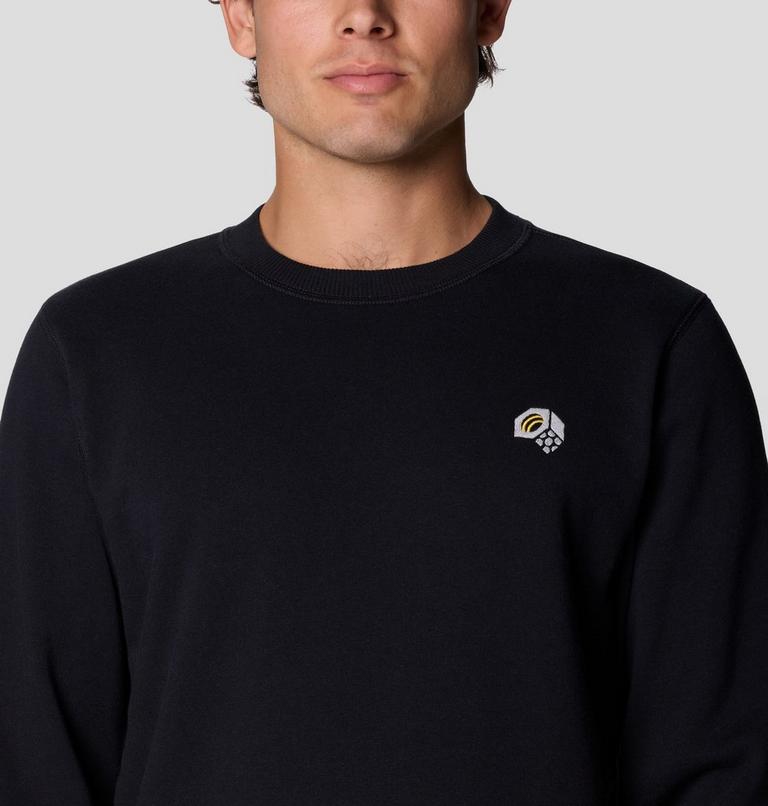 Men's MHW Logo Pullover Crew, Color: Black, image 5