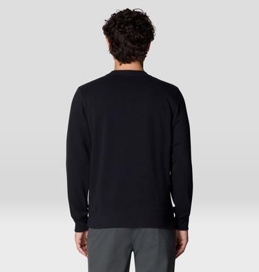 Men's MHW Logo Pullover Crew, Color: Black, image 6