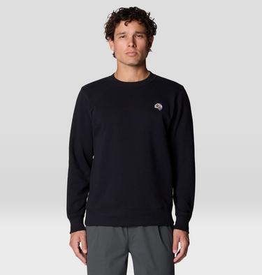 Men's MHW Logo Pullover Crew, Color: Black, image 5