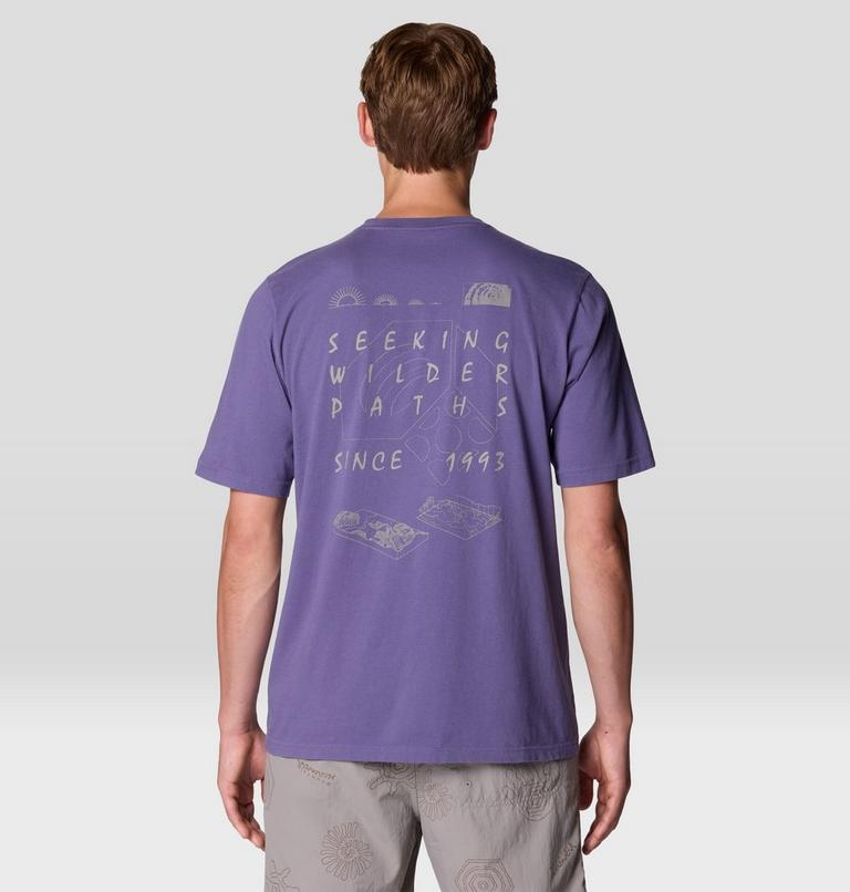 Men's Wilder Paths Short Sleeve, Color: Allium, image 2
