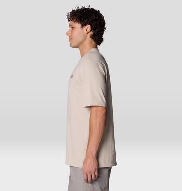 Men's Cottonwood Photo Short Sleeve, Color: Oyster Shell, image 3