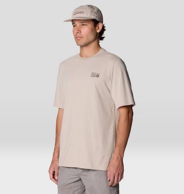 Men's Cottonwood Photo Short Sleeve, Color: Oyster Shell, image 4