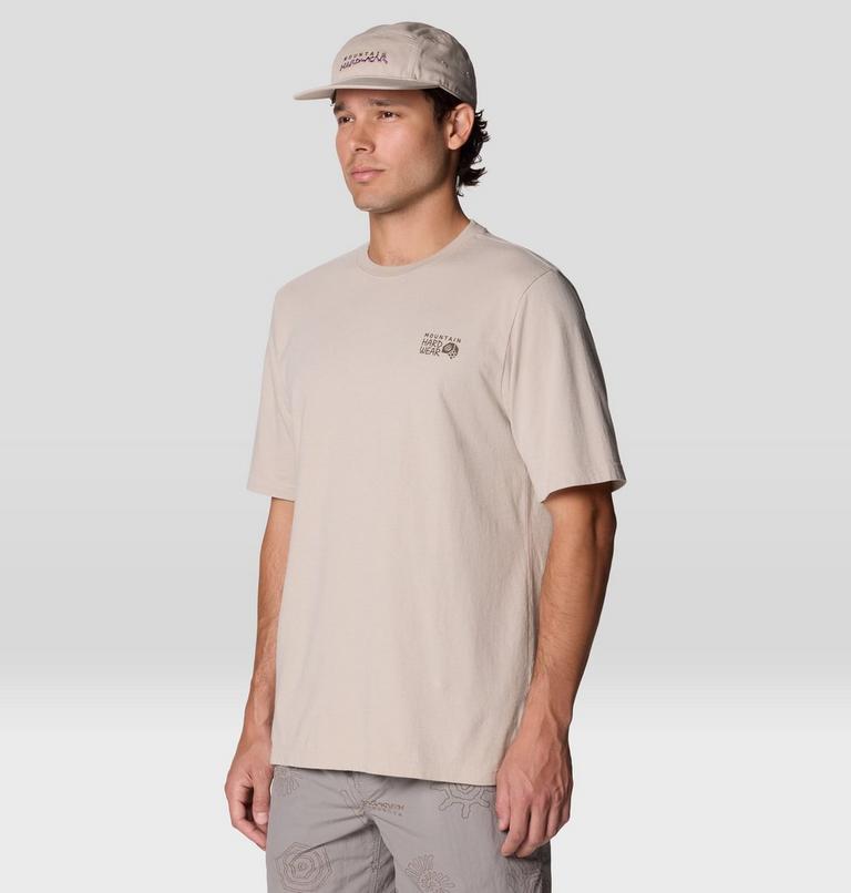 Men's Cottonwood Photo Short Sleeve, Color: Oyster Shell, image 4