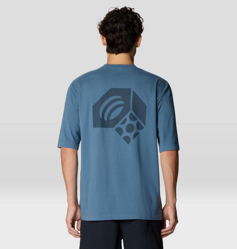 Men's MHW Nut Relaxed Short Sleeve, Color: Adriatic Blue, image 2