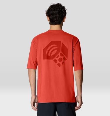 Haut manches courtes &agrave; imprim&eacute; et d&eacute;contract&eacute; H, Color: Aspect, image 6