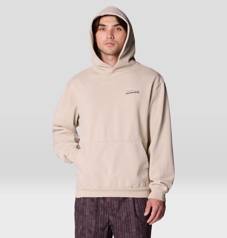 Men's MHW x EV Wilderglyphic Hoody, Color: Oyster Shell, image 5