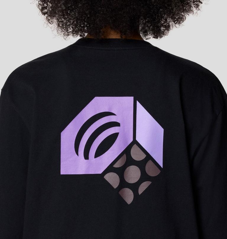 Women's MHW Nut Boxy Crop Long Sleeve, Color: Black, image 5