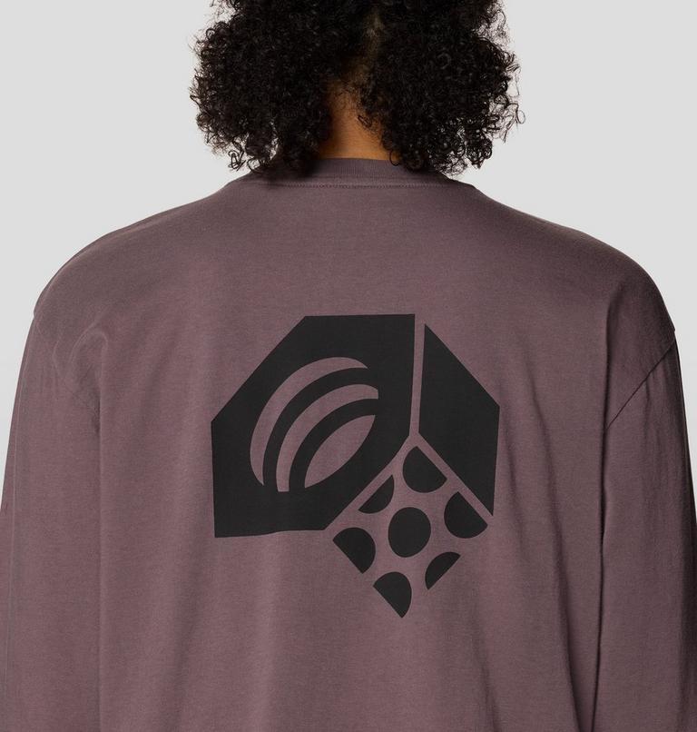 Women's MHW Nut Boxy Crop Long Sleeve, Color: Purple Sage, image 5