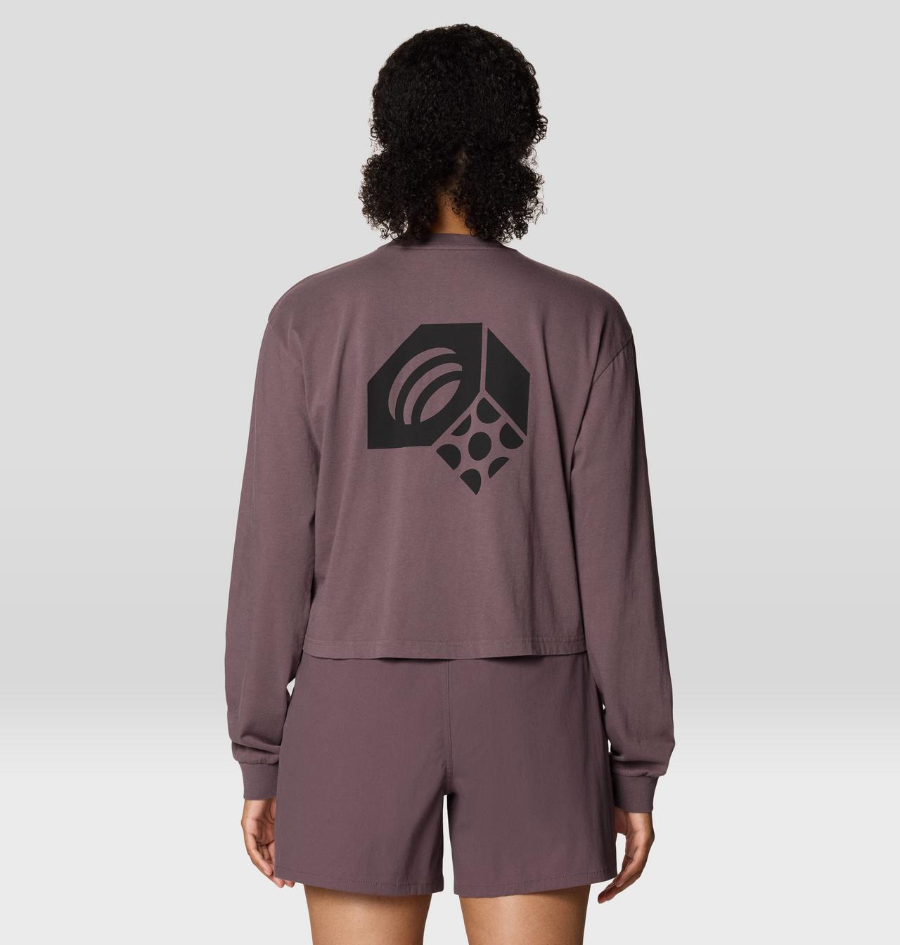 Women's MHW™ Nut Boxy Crop Long Sleeve Shirt | Mountain Hardwear