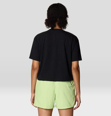 Women's Since 93 Boxy Crop Short Sleeve, Color: Black, image 10