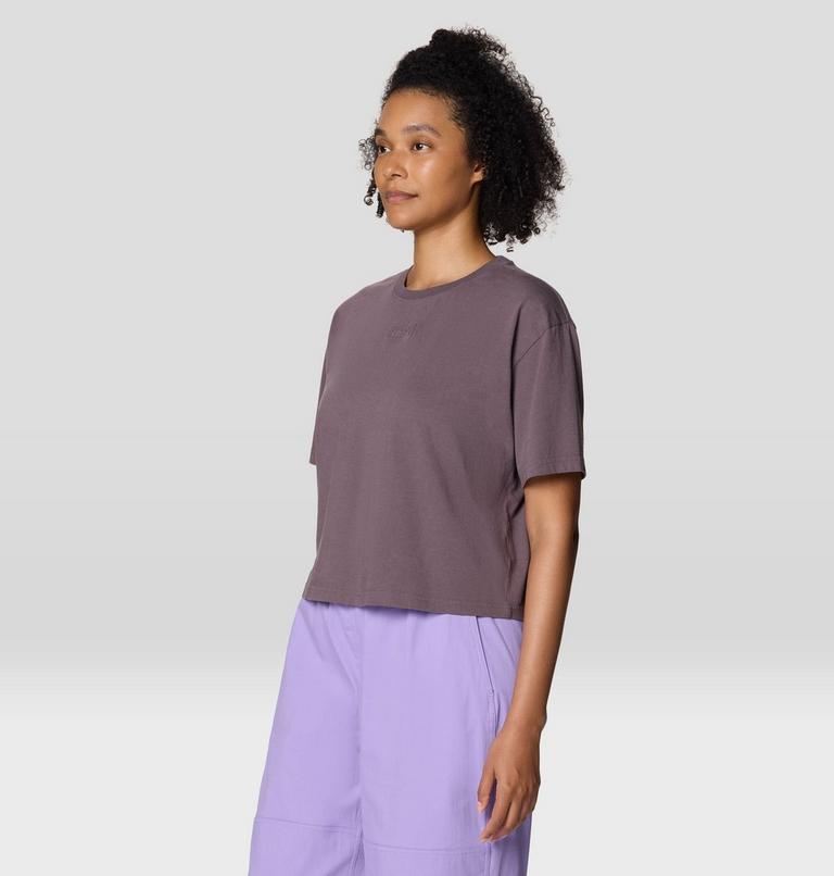 Women's Since 93 Boxy Crop Short Sleeve, Color: Purple Sage, image 6