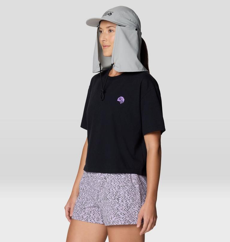 Women's Wild Structure Boxy Crop, Color: Black, image 6