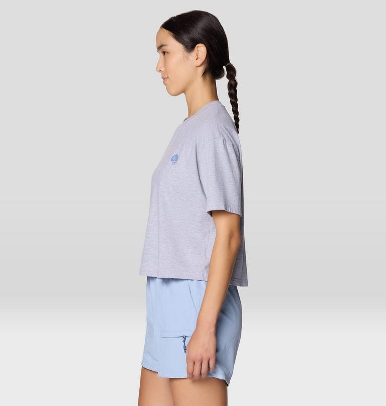 Women's Wild Structure Boxy Crop, Color: Hardwear Grey Heather, image 3