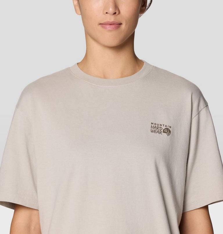 Women's Seek Grit Short Sleeve, Color: Oyster Shell, image 5