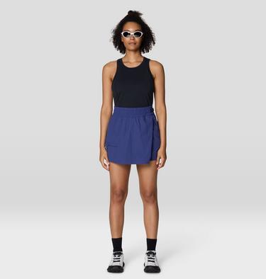 Women's Stryder Skort, Color: Lapis Dusk, image 14