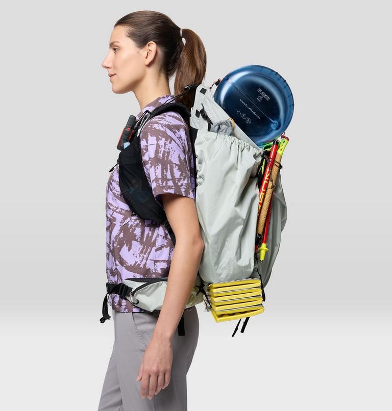 Kazam 45L Backpack, Color: Gamma Grey, image 10