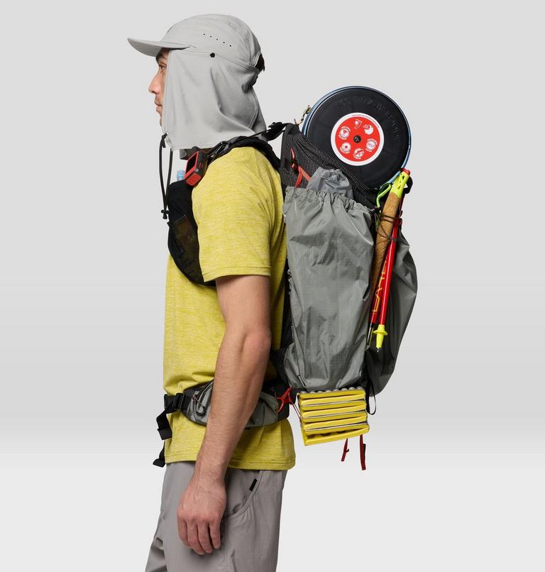 Kazam 45L Backpack, Color: Wet Stone, image 7