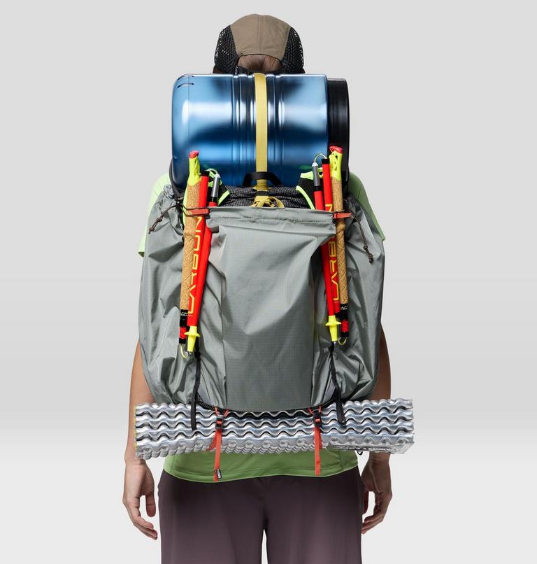 Kazam 45L Backpack, Color: Wet Stone, image 10