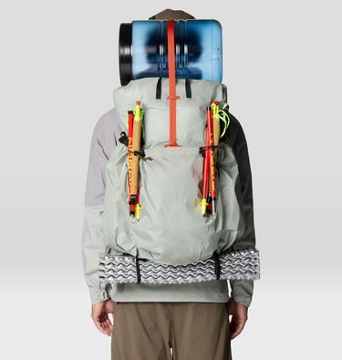 Kazam 60L Backpack, Color: Gamma Grey, image 8