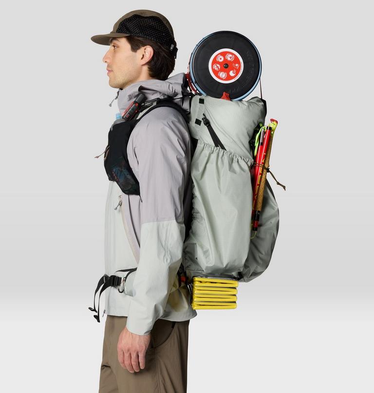 Kazam 60L Backpack, Color: Gamma Grey, image 6
