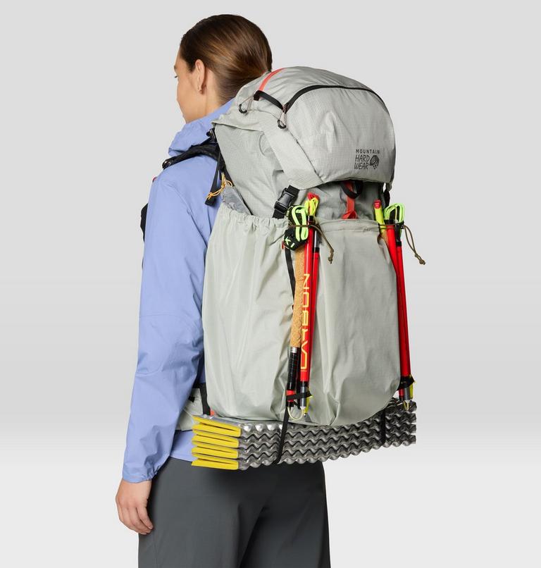 Kazam 60L Backpack, Color: Gamma Grey, image 7