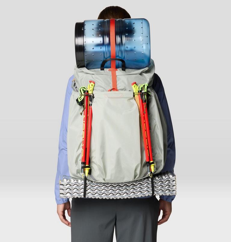 Kazam 60L Backpack, Color: Gamma Grey, image 8