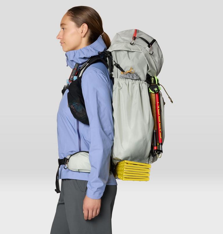 Kazam 60L Backpack, Color: Gamma Grey, image 9