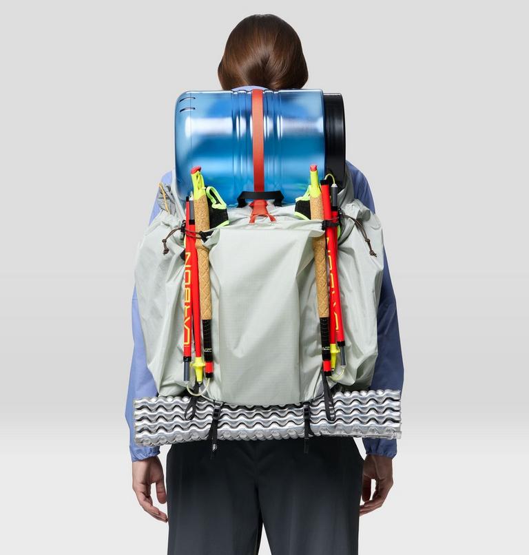 Kazam 60L Backpack, Color: Gamma Grey, image 10