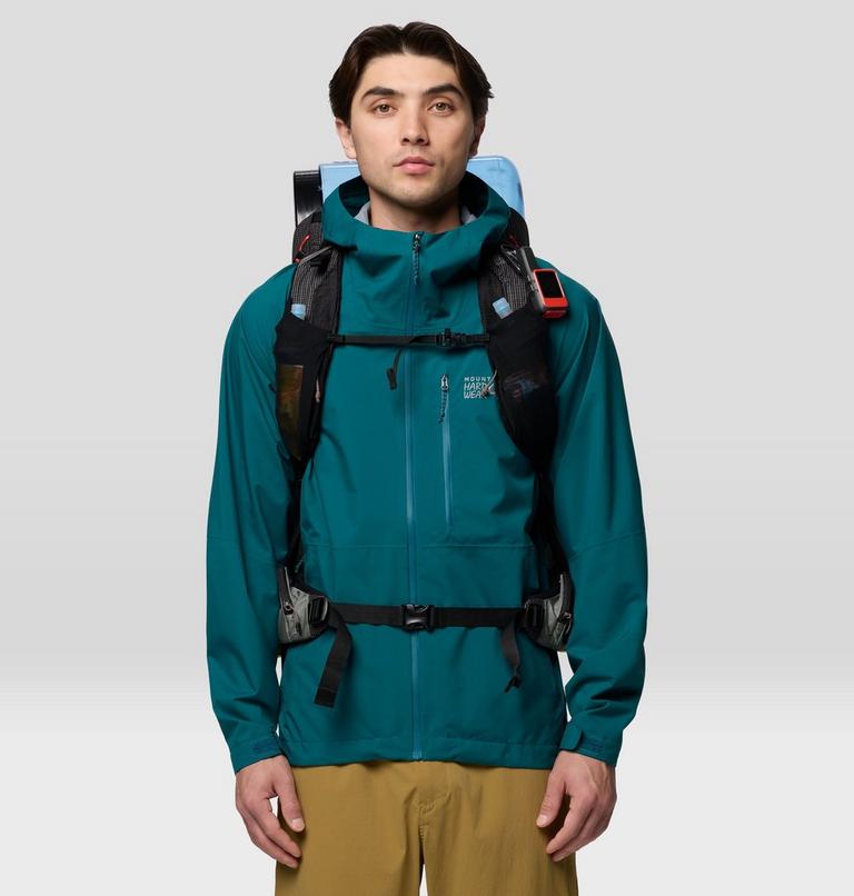 Kazam 60L Backpack, Color: Wet Stone, image 13