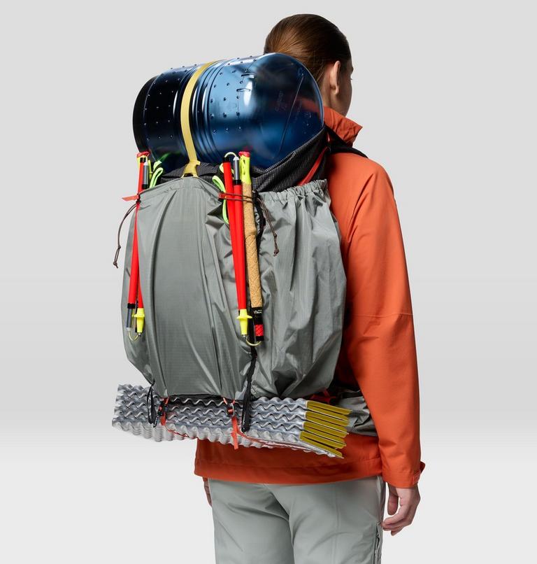 Kazam 60L Backpack, Color: Wet Stone, image 3