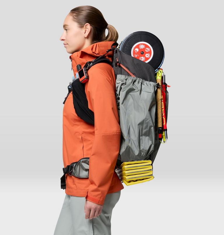 Kazam 60L Backpack, Color: Wet Stone, image 5