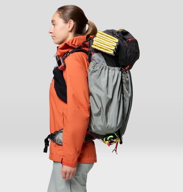 Kazam 60L Backpack, Color: Wet Stone, image 9