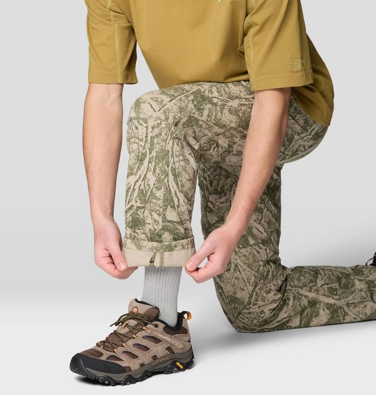 Men's Rockrydge Pant, Color: Stone Green Treecover Print, image 8