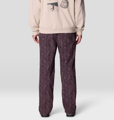 Men's Rockrydge Pant, Color: Purple Sage Gingham Print, image 4