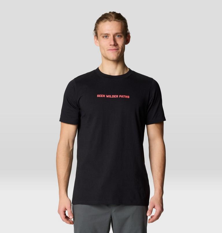 Seek Wilder Paths Tee, Color: Black, image 1