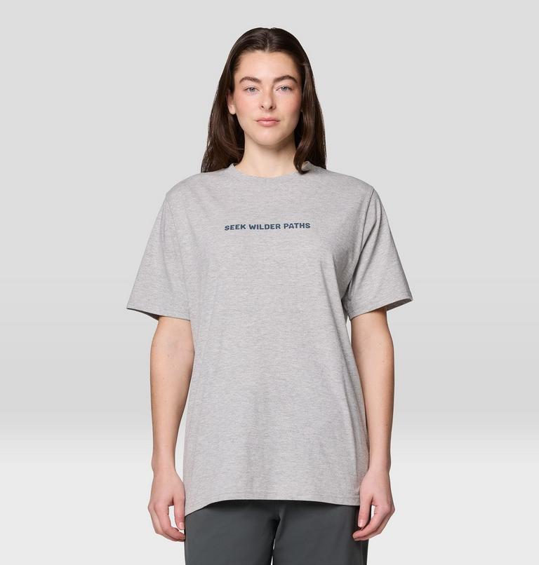 Seek Wilder Paths Tee, Color: Foil Grey Heather, image 6
