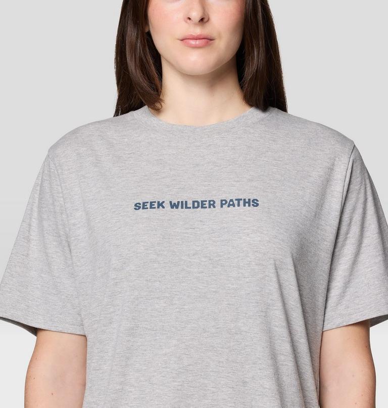 Seek Wilder Paths Tee, Color: Foil Grey Heather, image 9