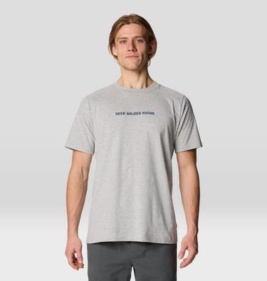 Seek Wilder Paths Tee, Color: Foil Grey Heather, image 1