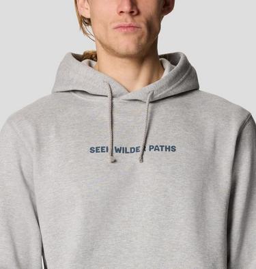 Seek Wilder Paths Hoody, Color: Foil Grey Heather, image 4