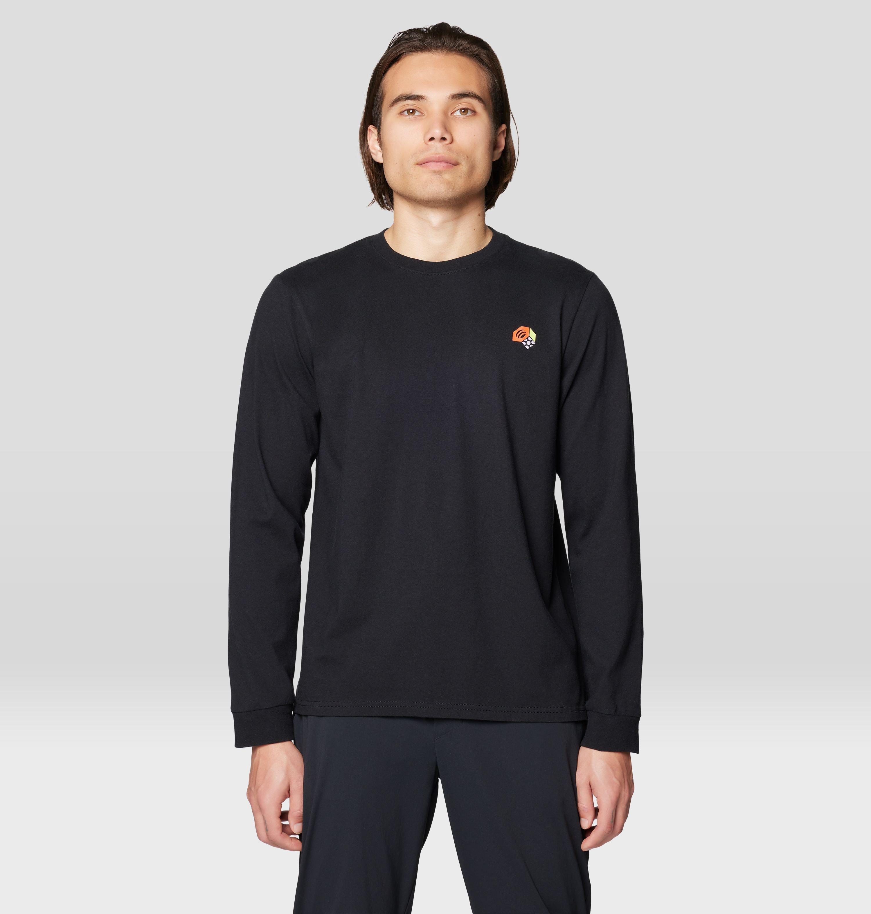 Mountain Hardwear Men's Tri-Color Logo Long Sleeve- — $23.98 at Mountain Hardwear