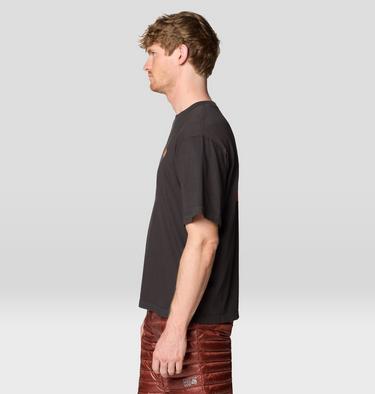 Men's Tri-Color Logo Short Sleeve, Color: Stealth Grey, image 7