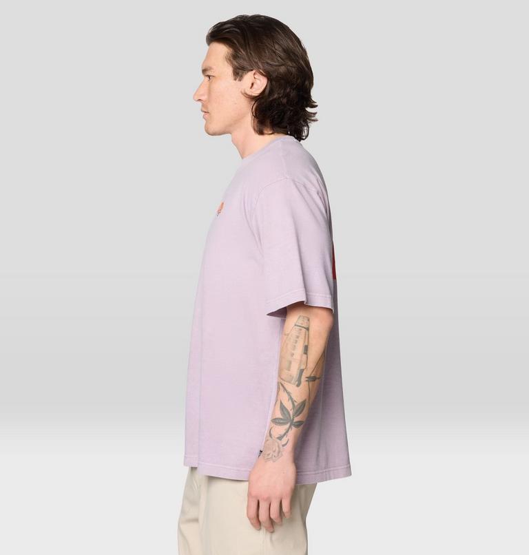 Men's Tri-Color Logo Short Sleeve, Color: Atmospheric, image 3