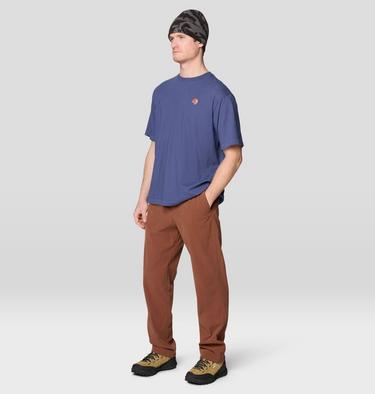 Men's Tri-Color Logo Short Sleeve, Color: Lapis Dusk, image 10