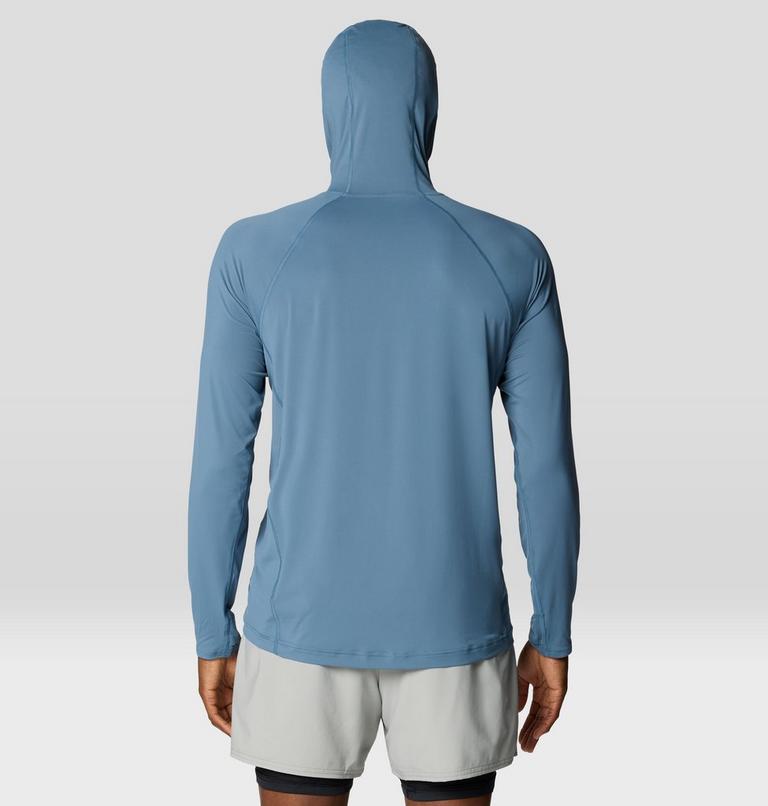 Men's Crater Lake Zip Hoody, Color: Adriatic Blue, image 3